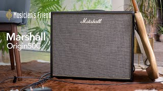 Video thumbnail for Marshall Origin50C Guitar Amplifier Demo - All Playing, No Talking by Musician's Friend