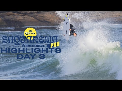 Highlights from Day 3 of the Corona Saquarema Pro presented by Banco Do Brasil