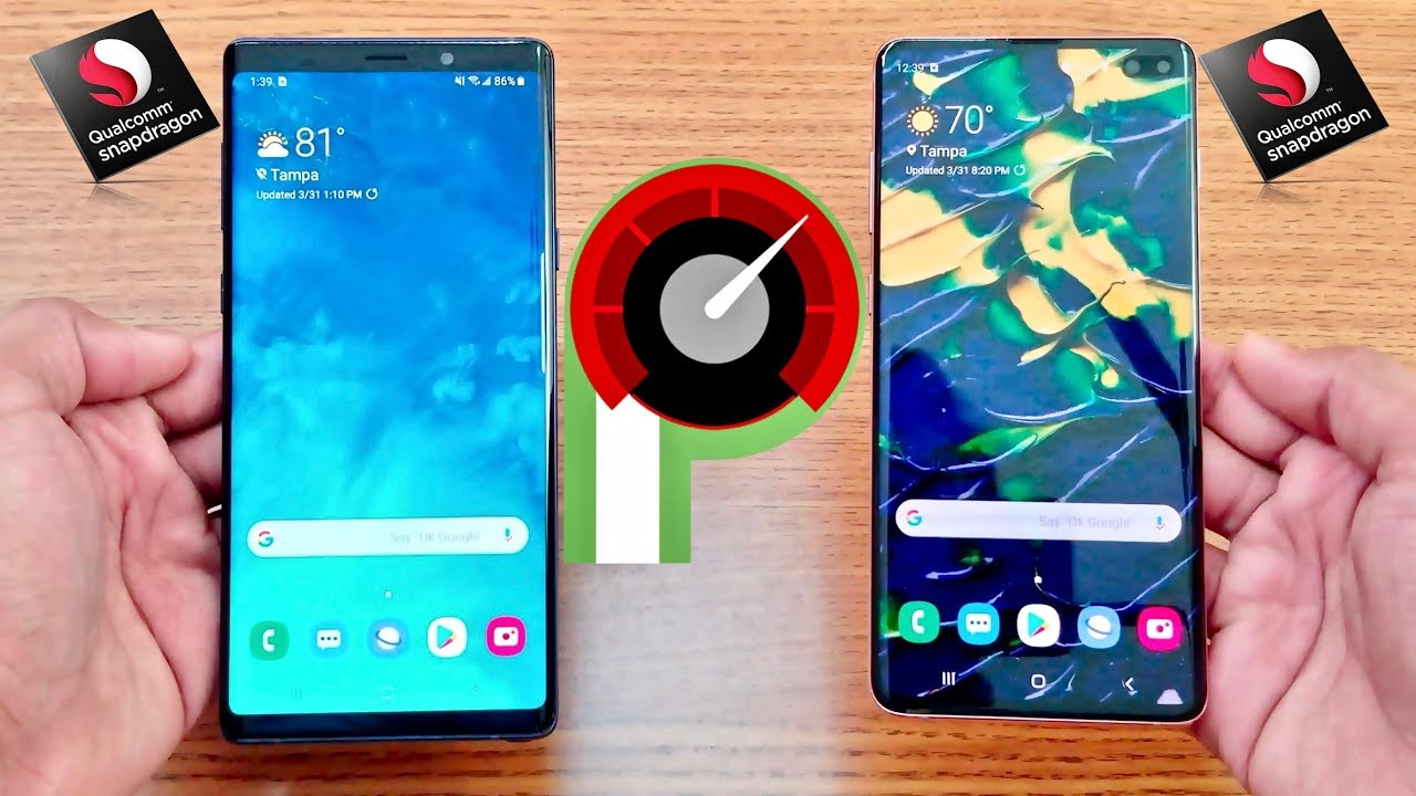 Samsung Galaxy S10 Plus Vs Galaxy Note 9 Speed Test !!!