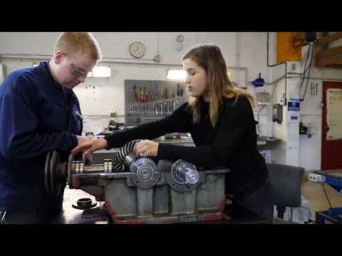 Apprentices at Storvik