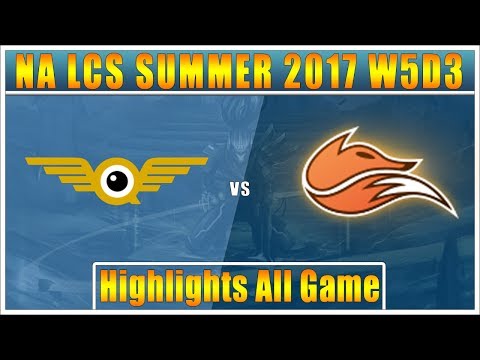 FLY vs FOX || Highlights All Game || NA LCS Summer 2017 || FlyQuest vs EchoFox