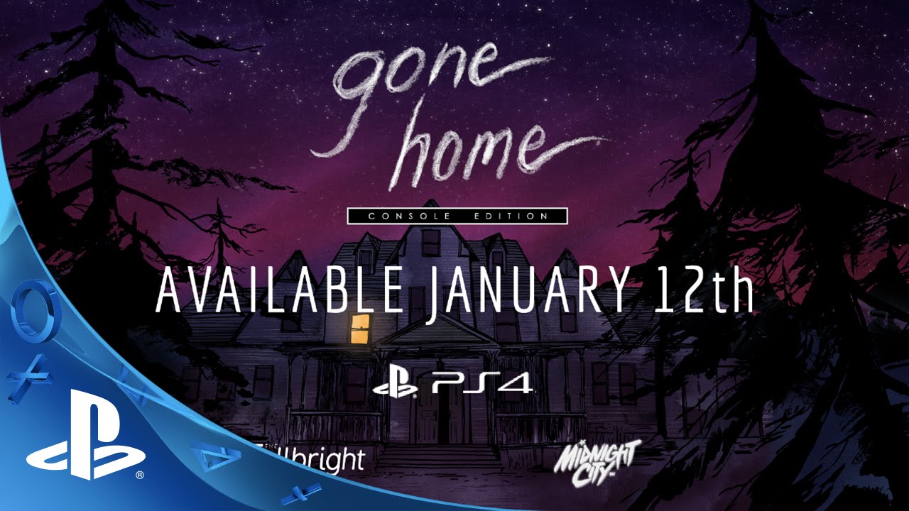 Gone Home on PS4 This January