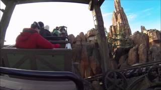 preview picture of video 'Disneyland Paris Dec2014 Big Thunder Mountain'