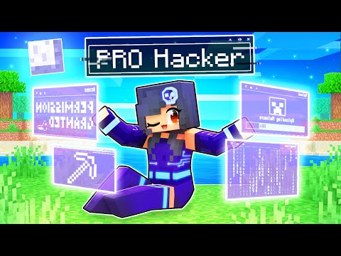 Playing As A Friendly HACKER in Minecraft!