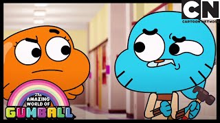 Gumball sacrifices Darwin | The Uncle | Gumball | Cartoon Network