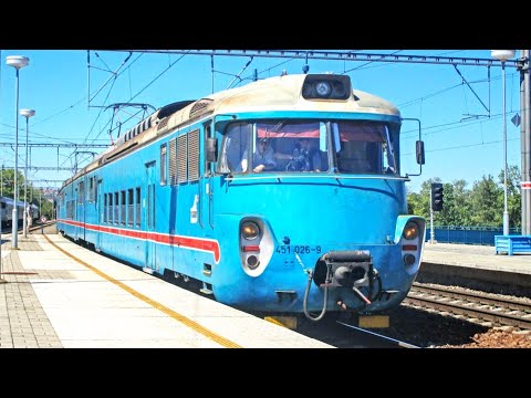 Last Days of ČD 451 EMU in Regular Service | 451.026 + 451.027 at Praha-Holešovice (2018)