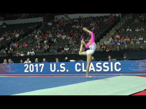 Sienna Robinson - Floor Exercise - 2017 U.S. Classic - Junior Competition