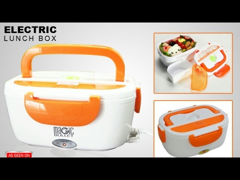 Electric food warmer tiffin box