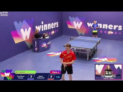 Winners League  09.08.21   Tveritinov Roman - Syksa Oleksandr  21:00