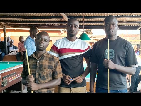 William Mirembe vs Caesar Chandiga.   ANKOLE POOL ASSOCIATION GRAND OPEN, RACE TO 5