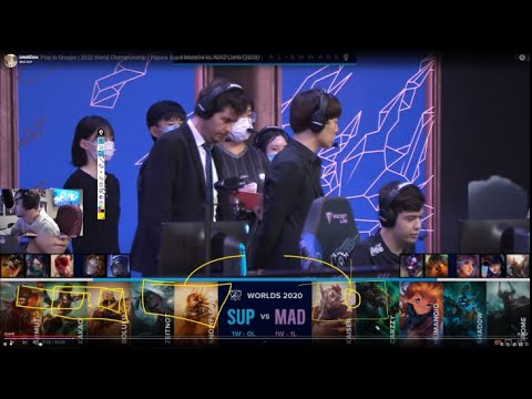 MAD vs SUP (Day 2) Worlds Playins 2020 - JakeNZeus VOD Review/Analysis League of Legends