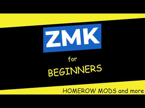 ZMK Tutorial for Beginners. With home row mods, long press, double tap modifications.