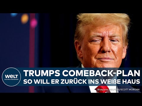 USA UNTER SPANNUNG: Trumps Comeback-Offensive! Wie er das Weiße Haus 2024 zurückerobern will