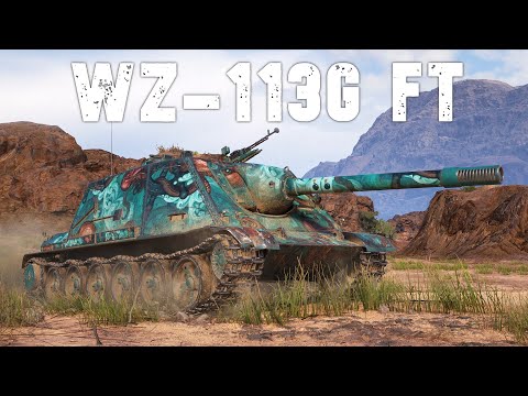 World of Tanks WZ-113G FT - Scary Accuracy!