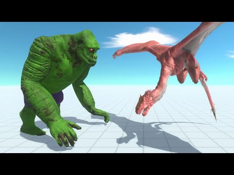 HULK SKIN - Goro the Giant Vs All Units (Fantasy) - Animal Revolt Battle Simulator