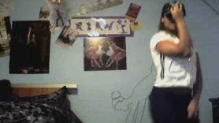 Rian dancing to Janet Jackson's "Rollercoaster"