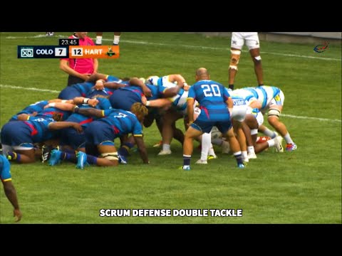 M.Timoteo & T.Smalls Scrum Defense Double Tackle: COLORADO XOs vs HARTFORD HARPOONERS 05-08-21