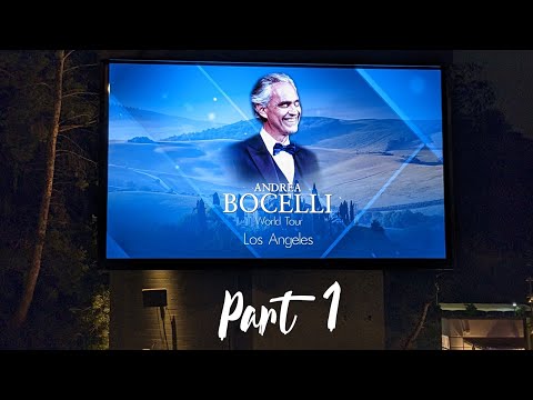 ANDREA BOCELLI, Hollywood Bowl ... 05.09.23 ( Part 1)
