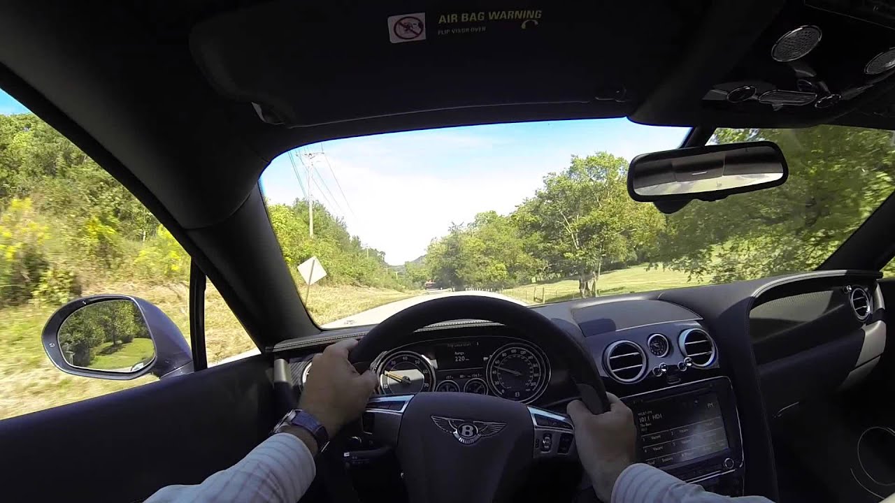 2015 Bentley Continental GT V8 S POV Test Drive