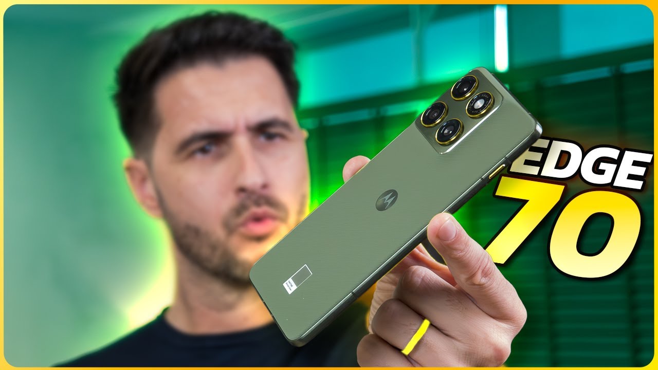 VAYA CAMBIO!!! Diseño INCREIBLE!! MOTOROLA EDGE 70 Review