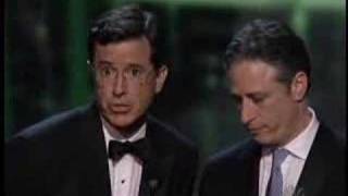 Colbert "I lost to Barry Manilow!"