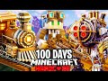 I Survived 100 Days In STEAMPUNK Minecraft Hardcore