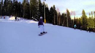 preview picture of video 'Świeradów Zdrój 01.01.2015 Snowboard'