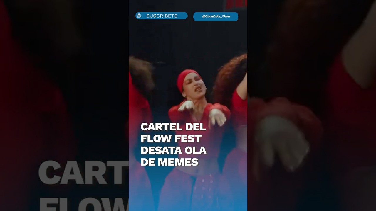 Coca Cola Flow Fest 2025 genera memes #Shorts