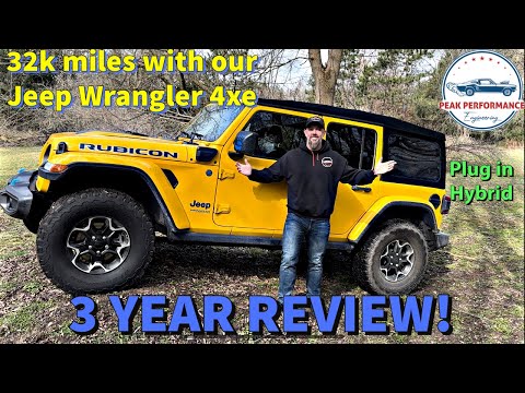 Jeep 4xe REVIEW! After 3 years do we LOVE or HATE our Hybrid Jeep? Long term update