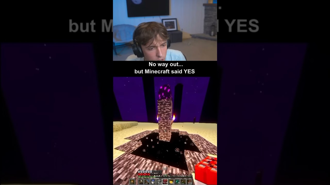 200IQ Minecraft player