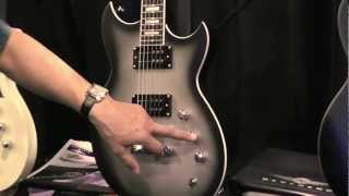 Video thumbnail for Reverend Sensei RA / Railhammer Pickups / Jet City Amp NAMM 2013 by Reverend Guitars
