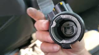 How to replace Ford escape ignition switch assembly WITHOUT removing steering wheel