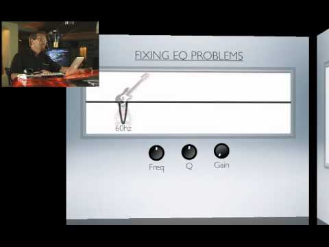 Fixing EQ Problems Scooping and Band Cutting in your Mix - Taken from our Home Recording Seminar