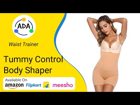 ADA Waist Trainer Shapewear Tummy Control Body Shaper Butt Lifter