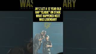Jay Z Let 12 Year Old Rap &quot;Clique&quot; For Whole Arena 😳