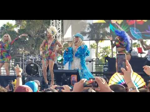 La Tesorito Laura Leon en el Orgullo Gay de Long Beach 2023