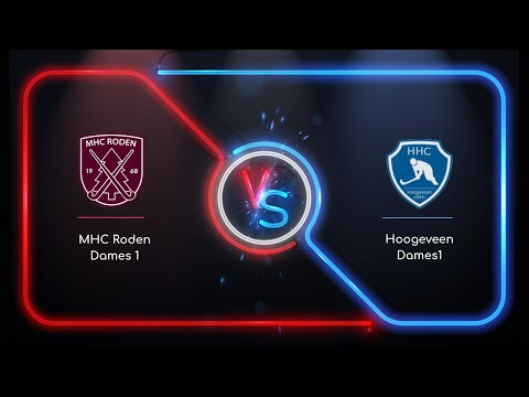MHC Roden D1 - Hoogeveense HC D1