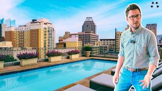 We Stay at the ONLY Forbes-Starred Hotel on the San Antonio Riverwalk! The Mokara