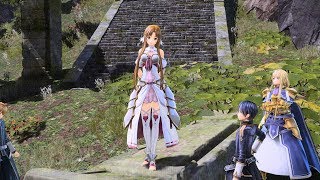 Новый геймплей за Кирито и Асуну в Sword Art Online: Alicization Lycoris