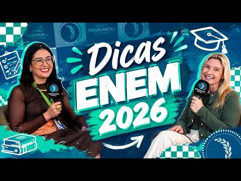 Dicas ENEM 2026 | Colégio SATC e Rádio Imigrantes FM #04
