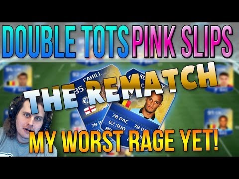 WORST RAGE YET 2X TOTS BPL PINK SLIPS | KOMPANY CAHILL | FIFA 14 ULTIMATE TEAM
