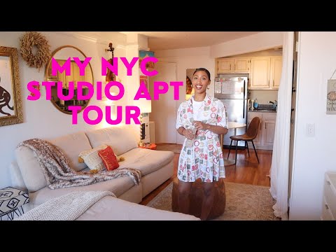 my nyc studio apartment tour | Lower East Side apt tour