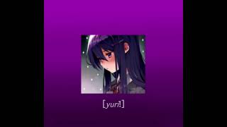 Cover art for just monika- sped up!