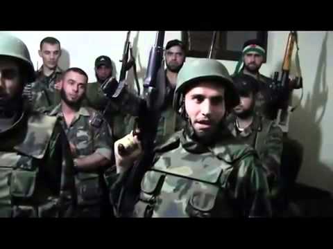 انشقاق جماعي لعدد من المجندين في الحرس الجمهوري في حي بابا عمرو في مدينة حمص