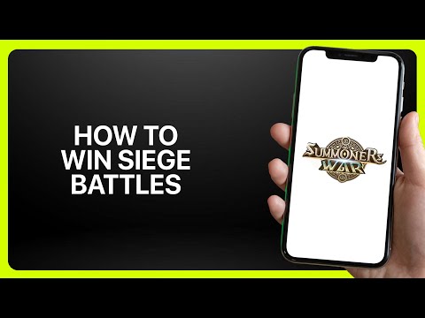 How To Win Siege Battles In Summoners War Sky Arena 2025! Tutorial