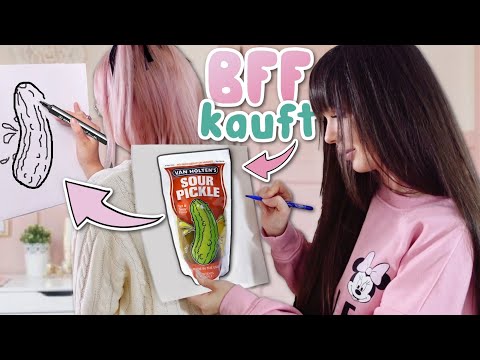 Sie muss erraten was ich auf ihren Rücken zeichne  🤫 Dann bekommt sie es geschenkt 💸