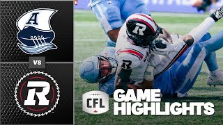 Ottawa Redblacks vs Toronto Argonauts