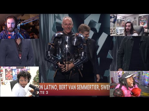 Streamer reaction to Baldur's gate winning game of the year