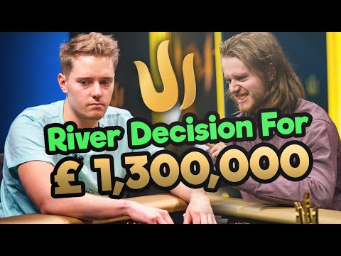 River Decision Vs The BEST ONLINE POKER PLAYER IN THE WORLD