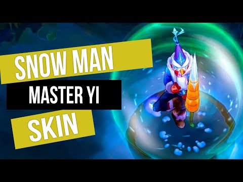 Master Yi: Snow Man Skin | Spotlight • League Of Legends
